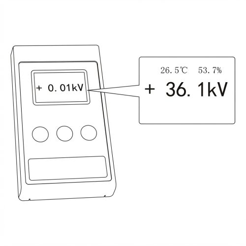 QP-ESD201 手持式靜電量測感應器